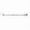 Nylox Burr-Rx Wheel Brush, Composite, 8 in Brush Dia, 7/8 in Face W, 2 in Arbor Hole, Crimped/Round Filame 86128 - alternate 2